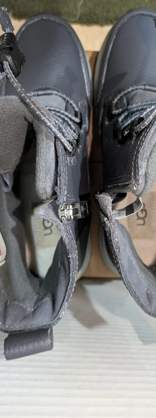 Kids Gray Winter Boots - UGG Style